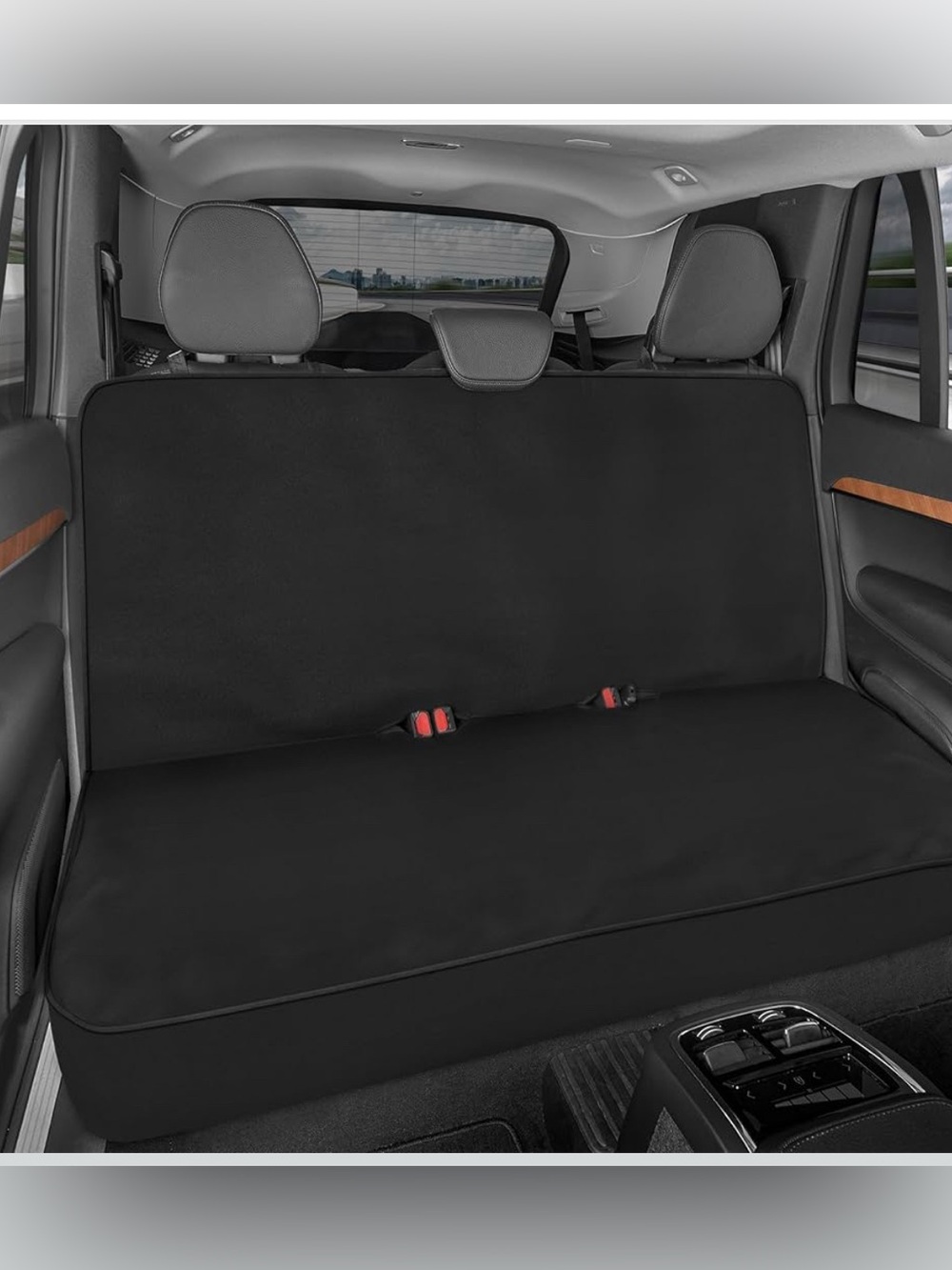 Universal Black Rear Seat Cover Protector